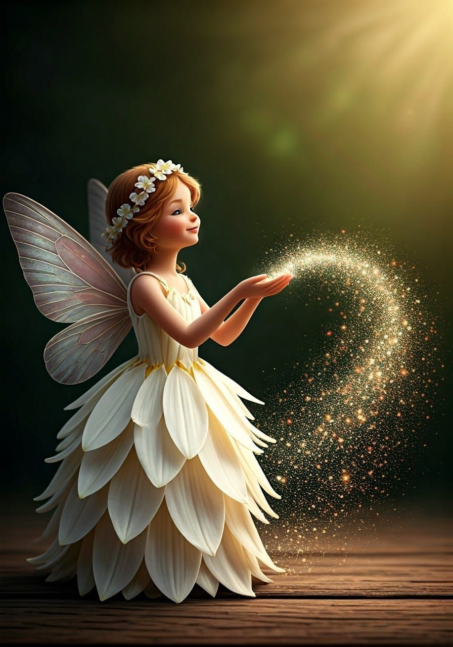 Ethereal Fairy Sprinkling Magic Dust