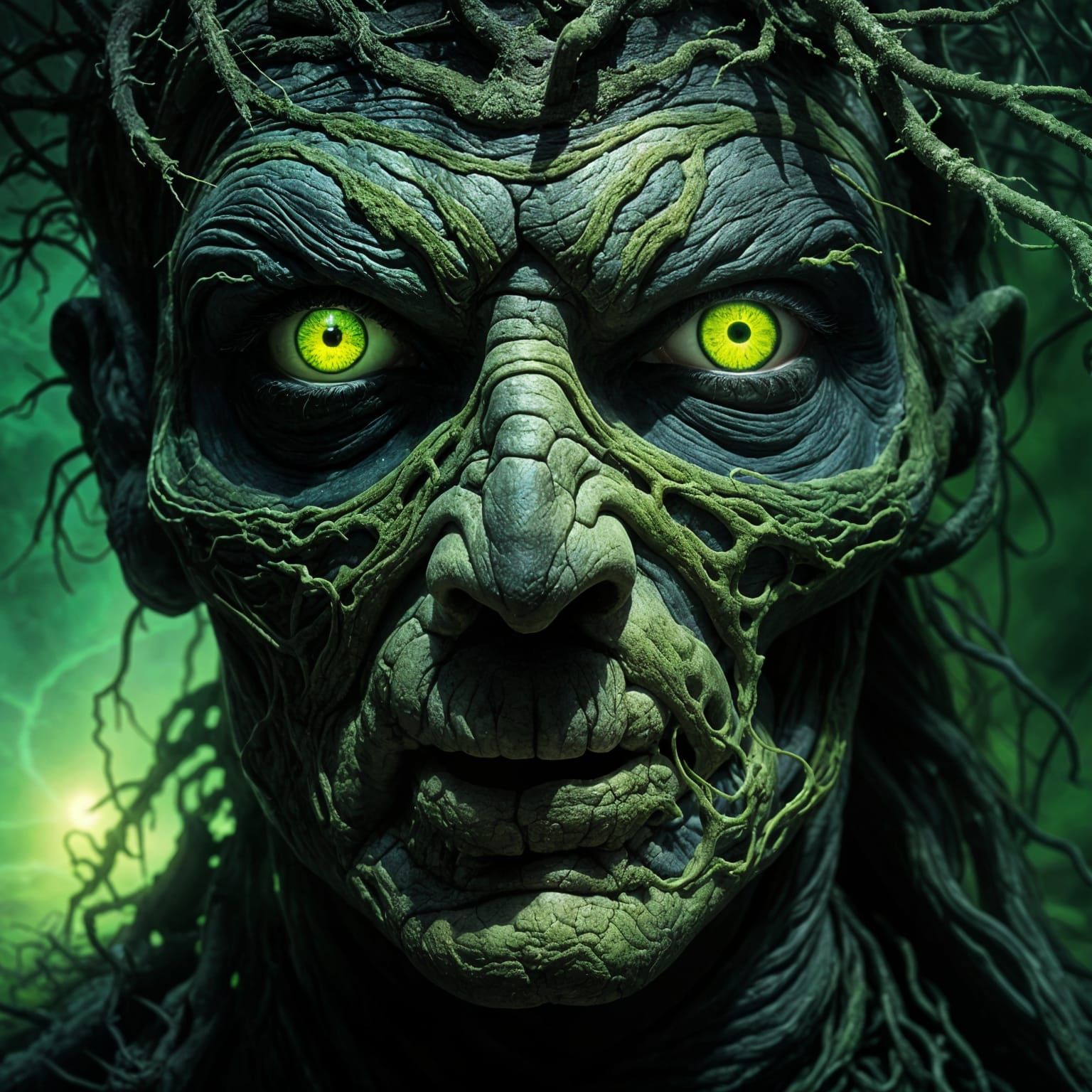 It came from the forest