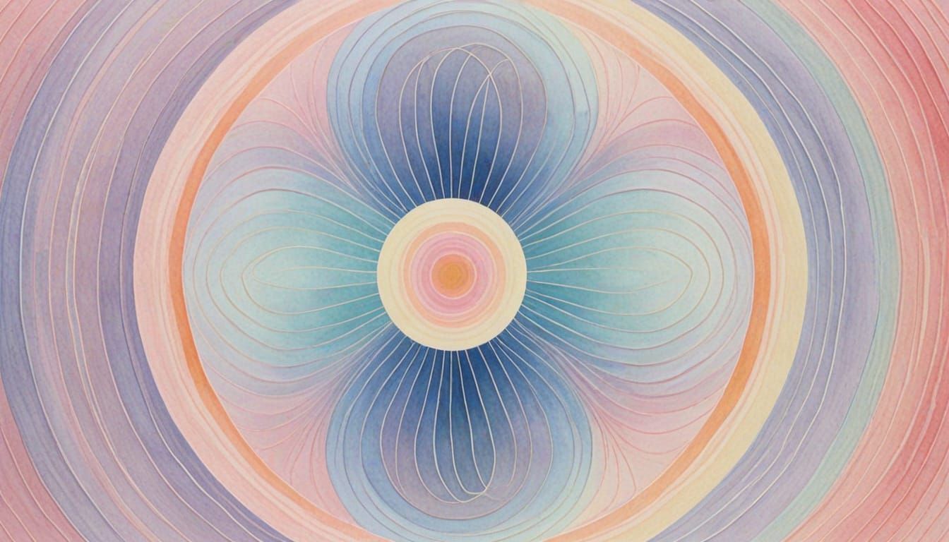 Ethereal Cosmic Bloom