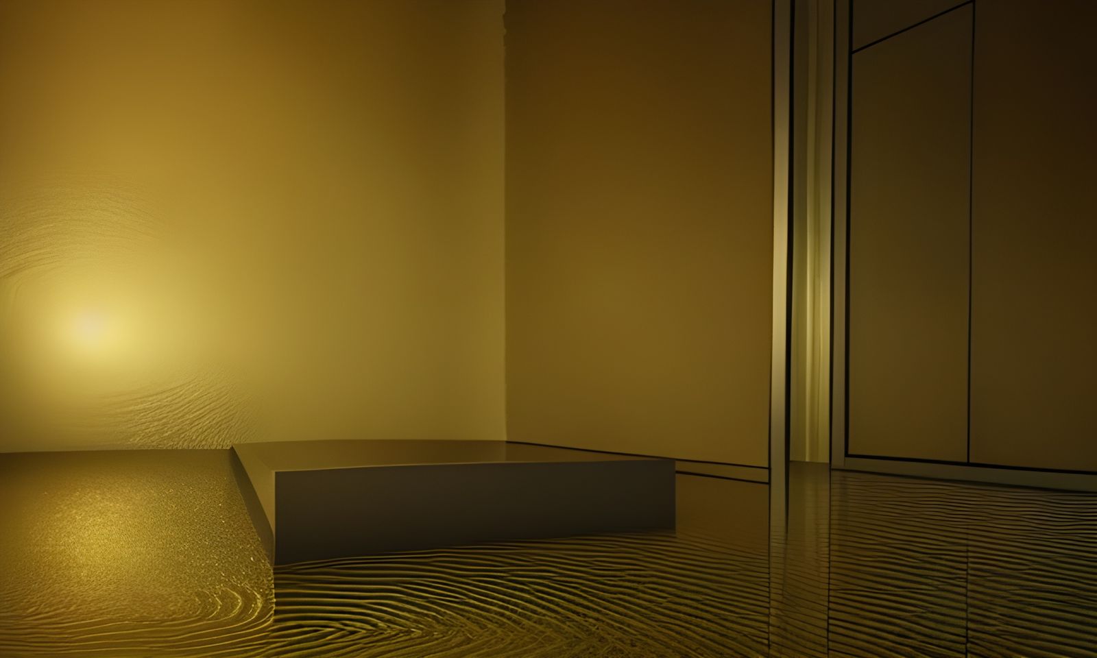 Hyperdetailed Fractal Scene in Golden Ratio