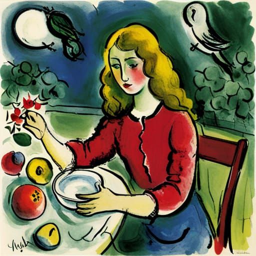 Dreamlike Landscape in Romantic Style