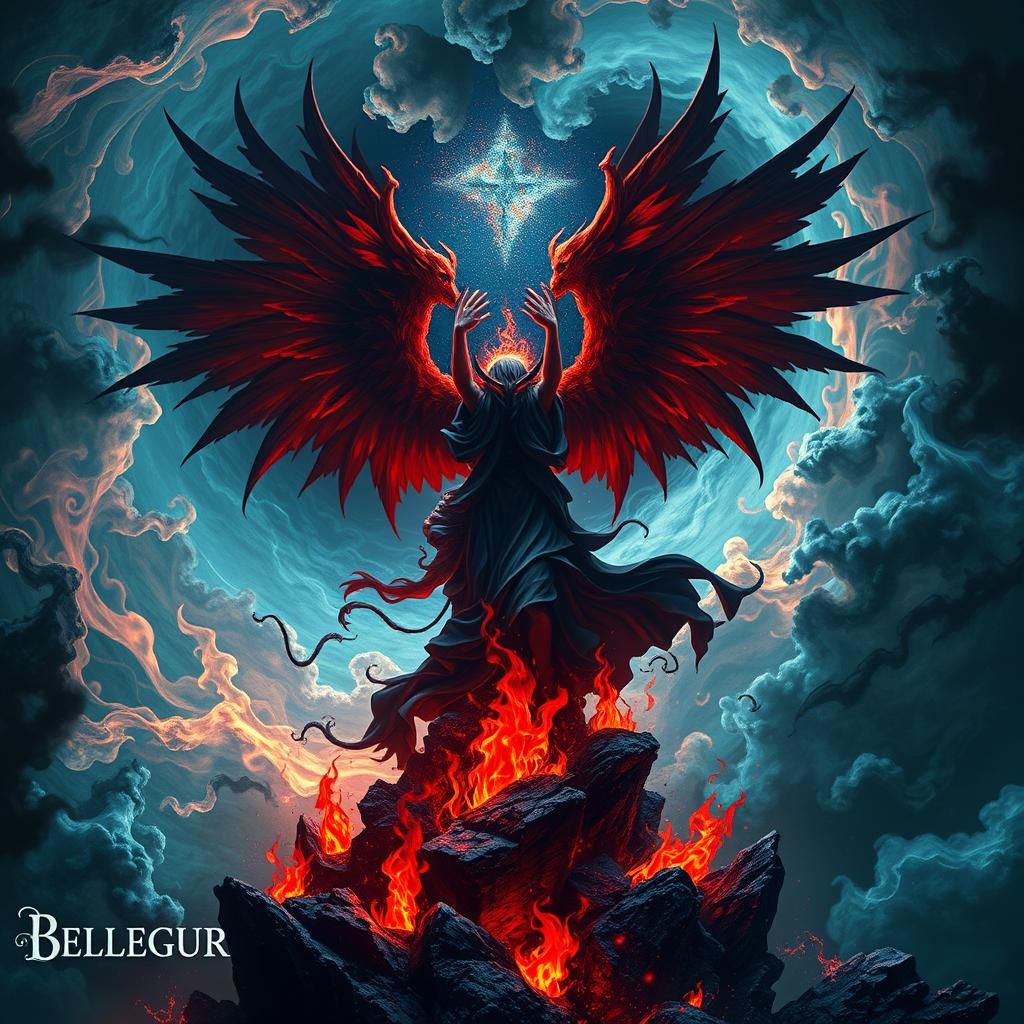 Diabolic Angels Dance in Fractal Flames