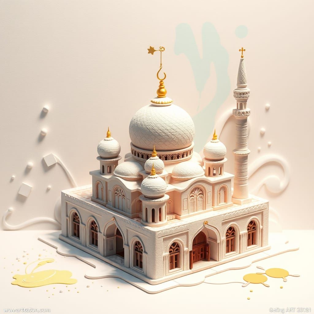 Marshmallow Mosque ,