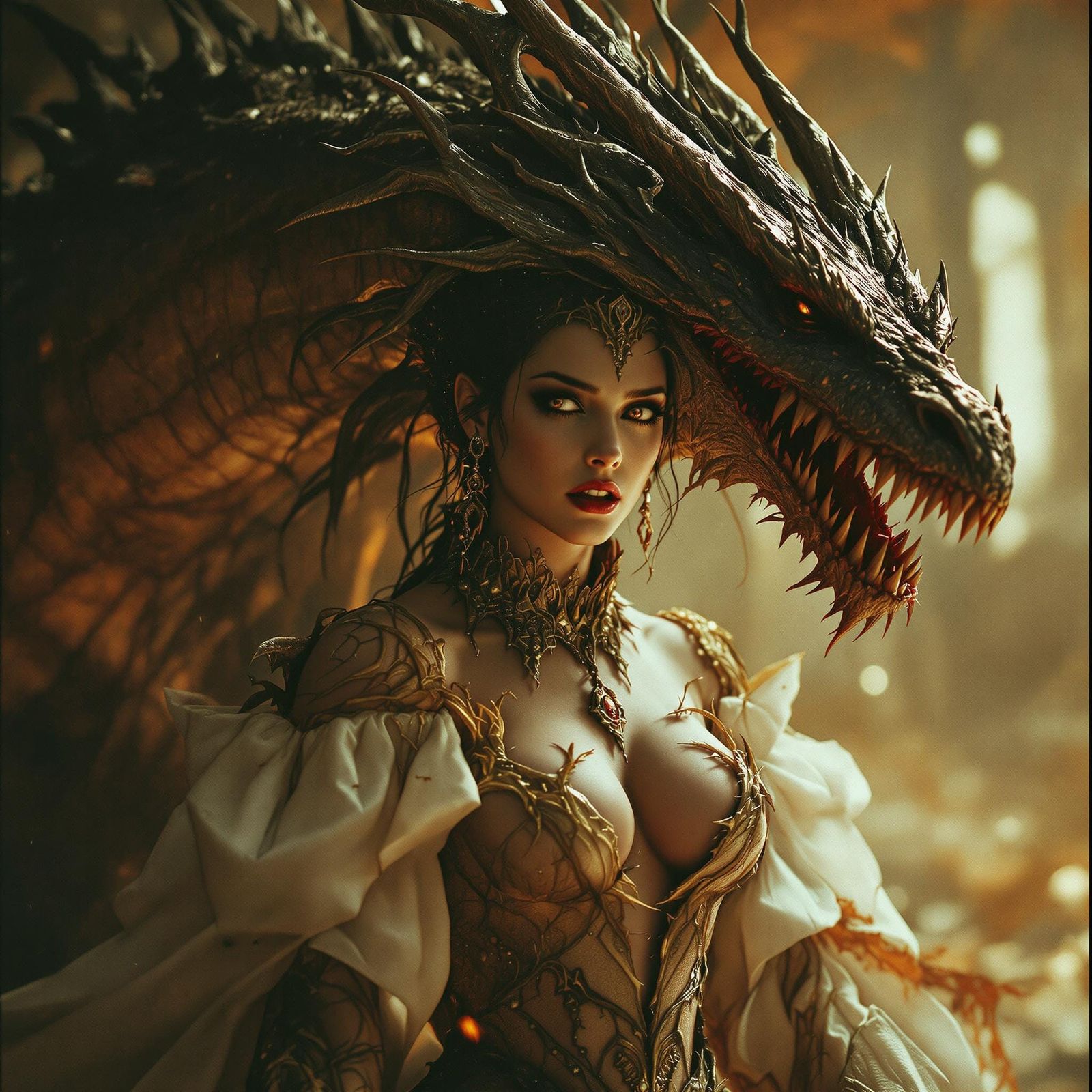Princess and Her Dragon.