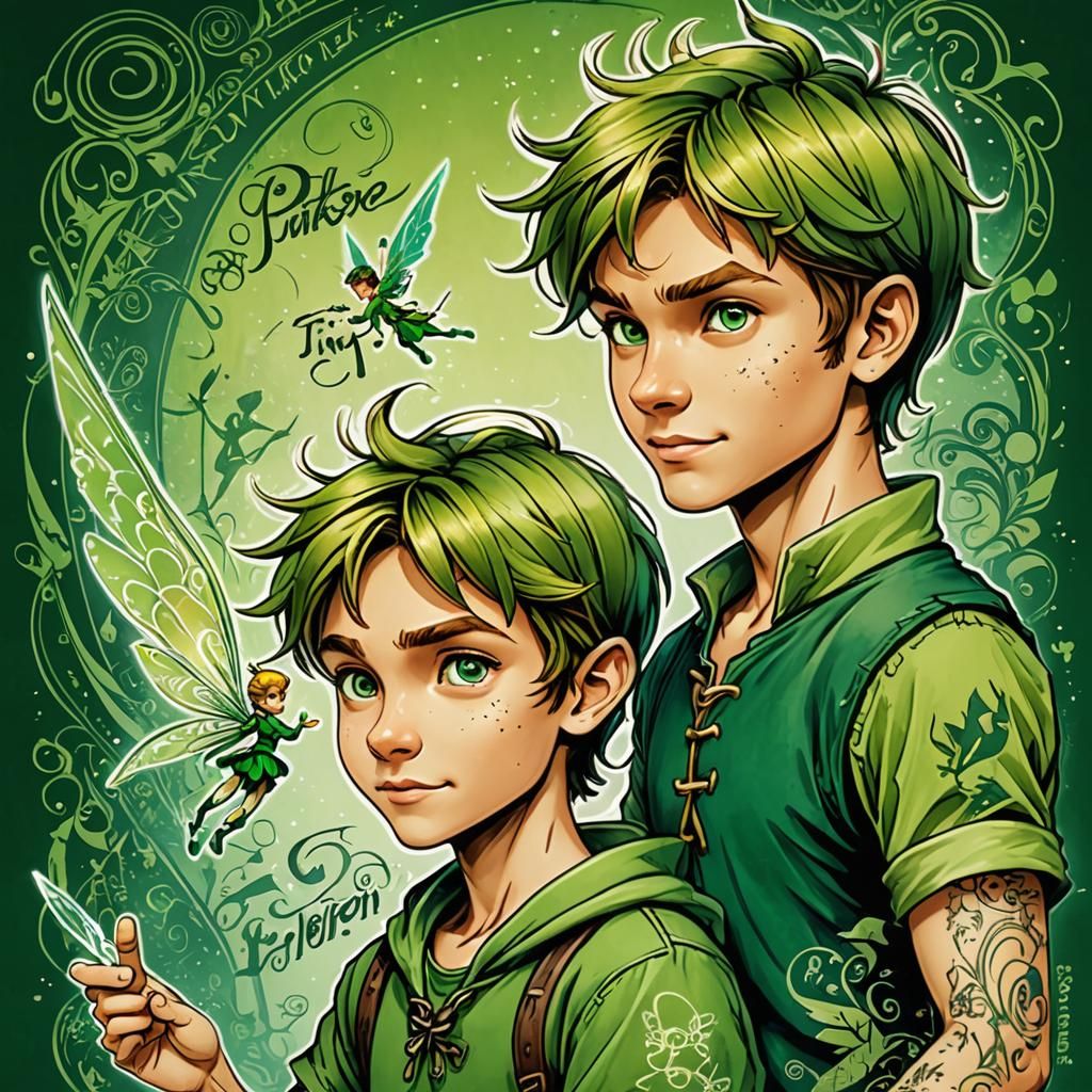 Peter Pan and his youngest brother
