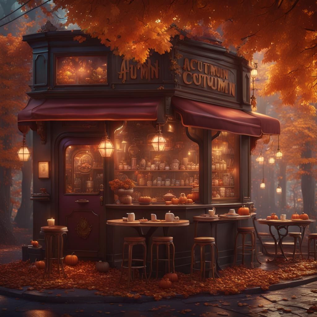 Autumn Coffee Shop