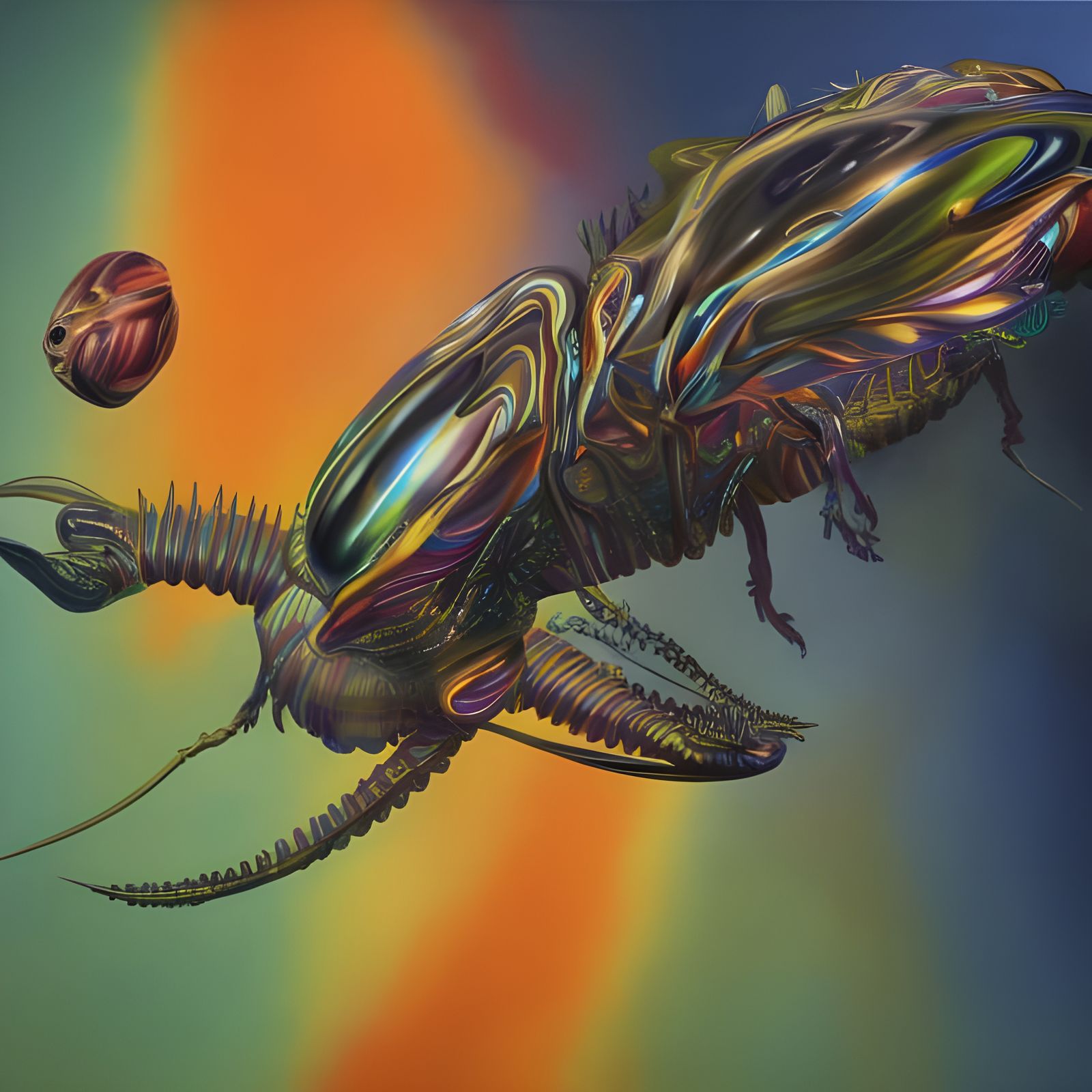 Exotic Alien Creatures in Hyperreal Detail