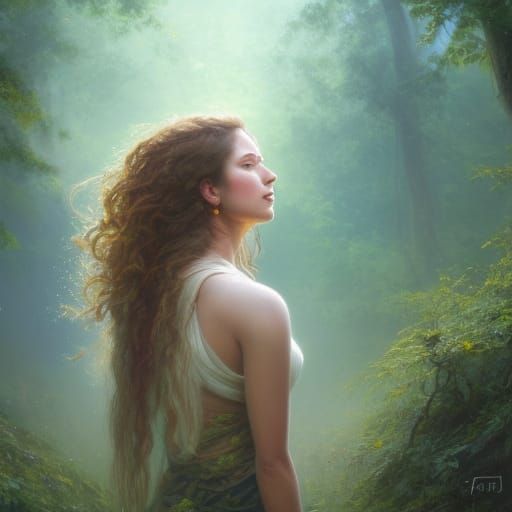 Dravidian Princess Portrait in Hyperrealistic Style