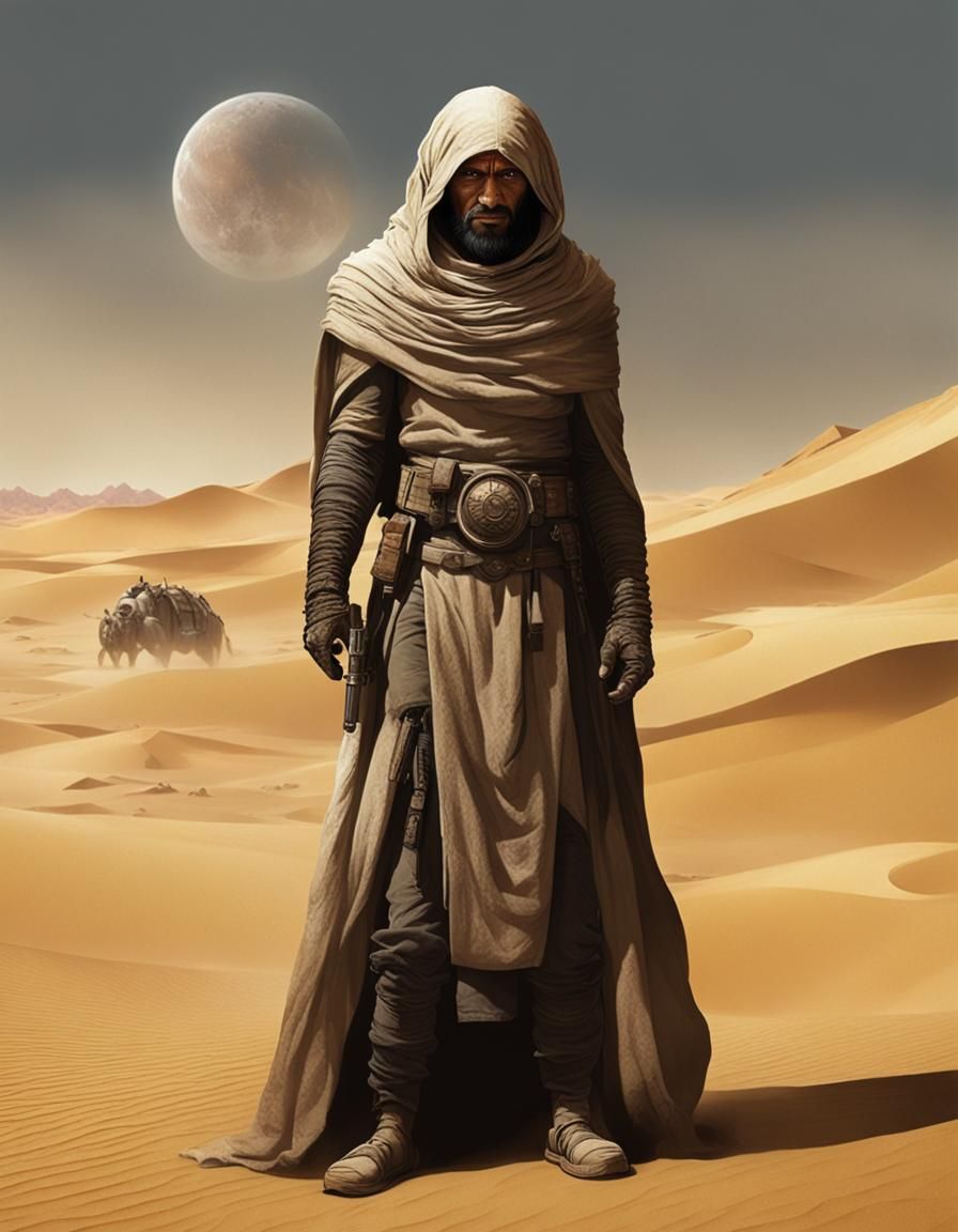 Lisan al Gaid in Arrakis Desert, Sinister Art