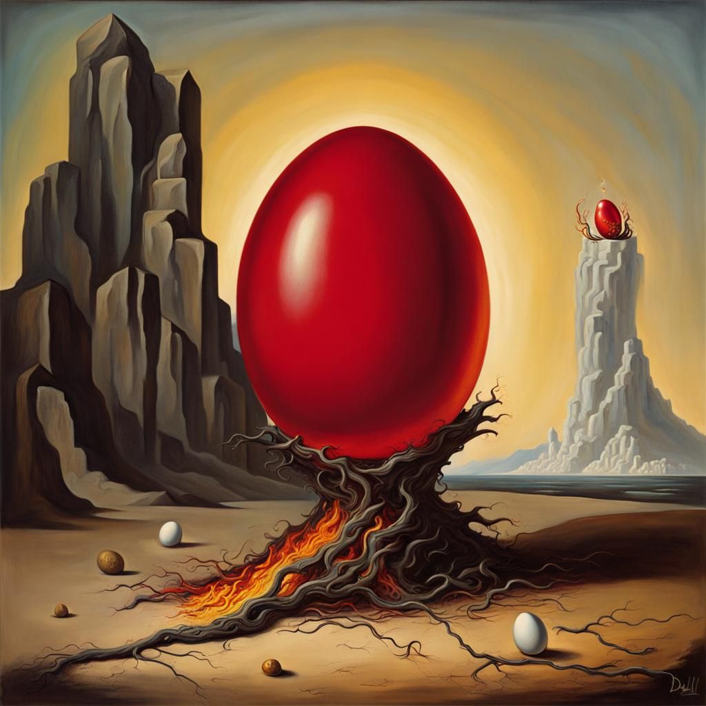 phoenix ruby egg on pyre