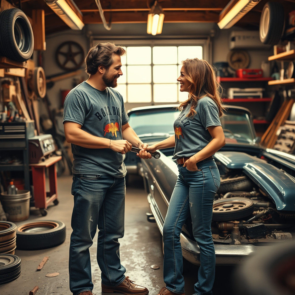 Couple Rebuilds Classic Car: Nostalgic Realism