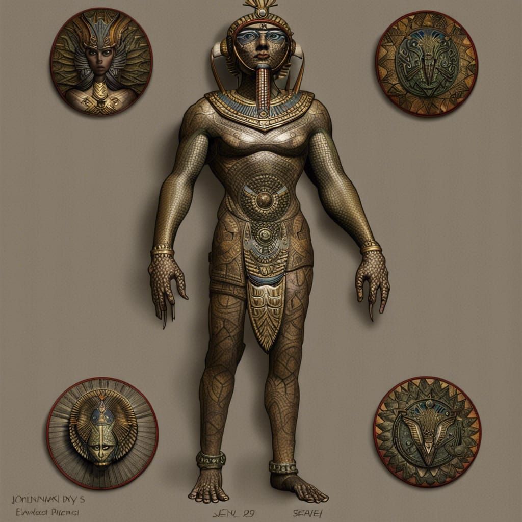 Anunnaki: An AI Interpretation of Ancient Gods
