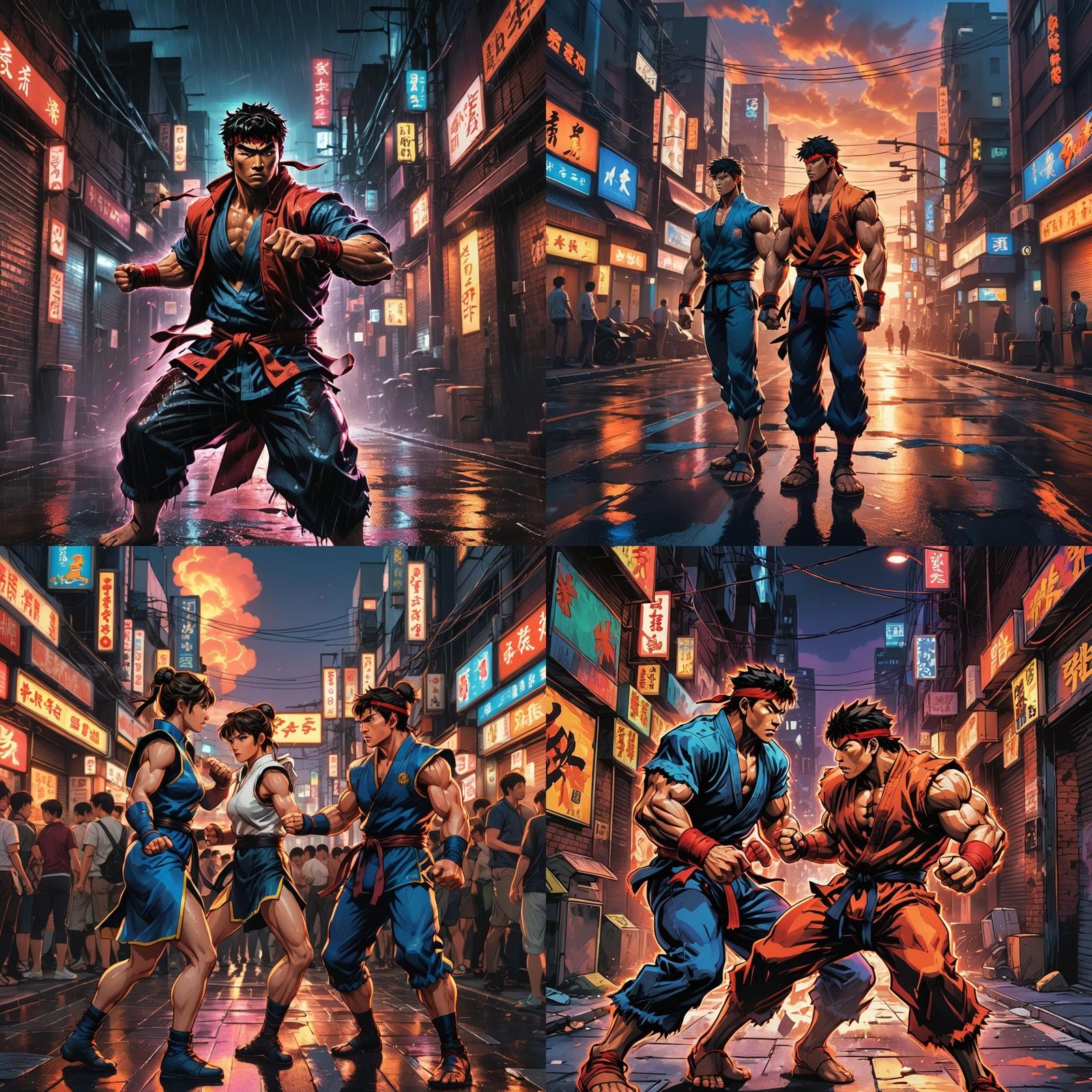 Street Fighter AI Image