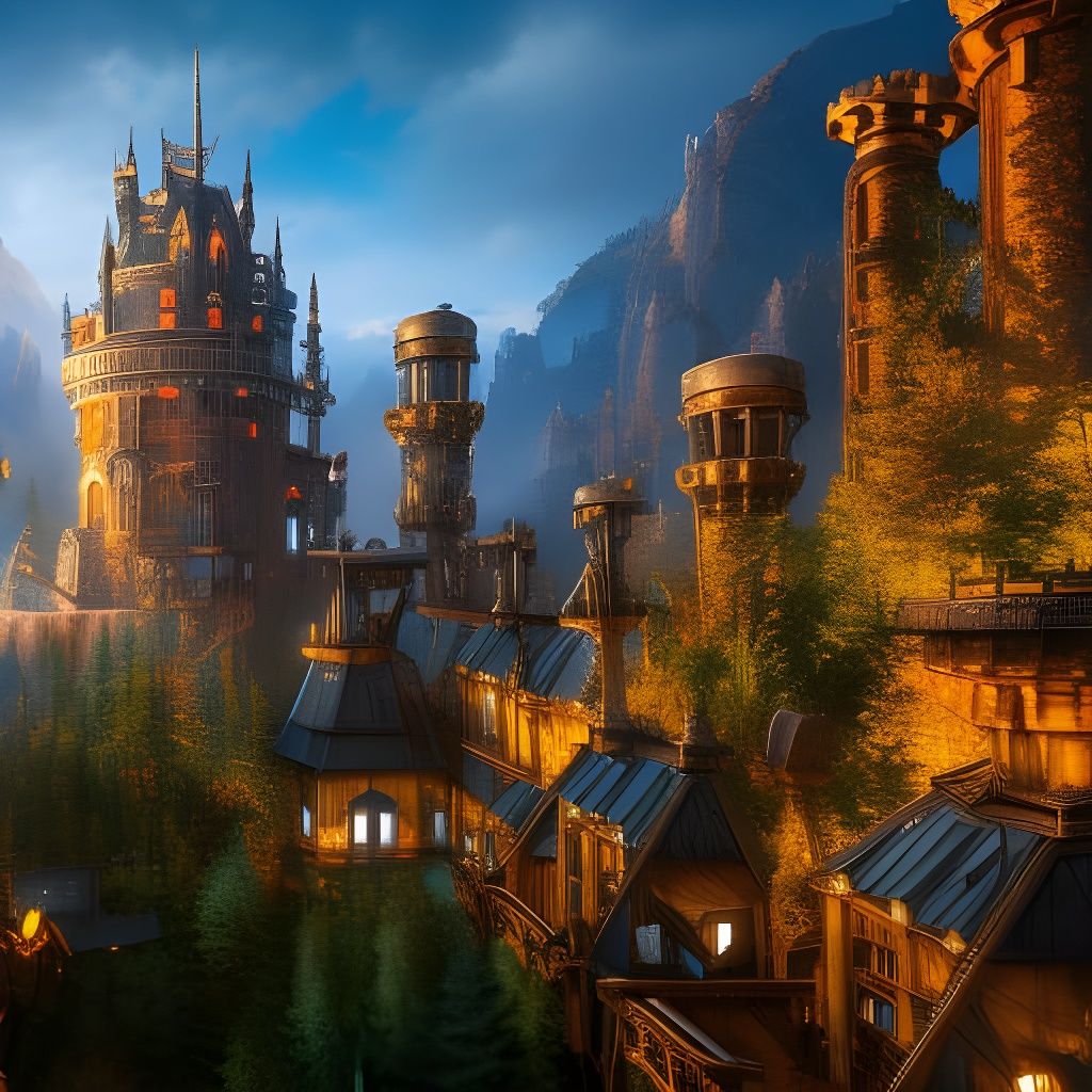 Steampunk Castle
