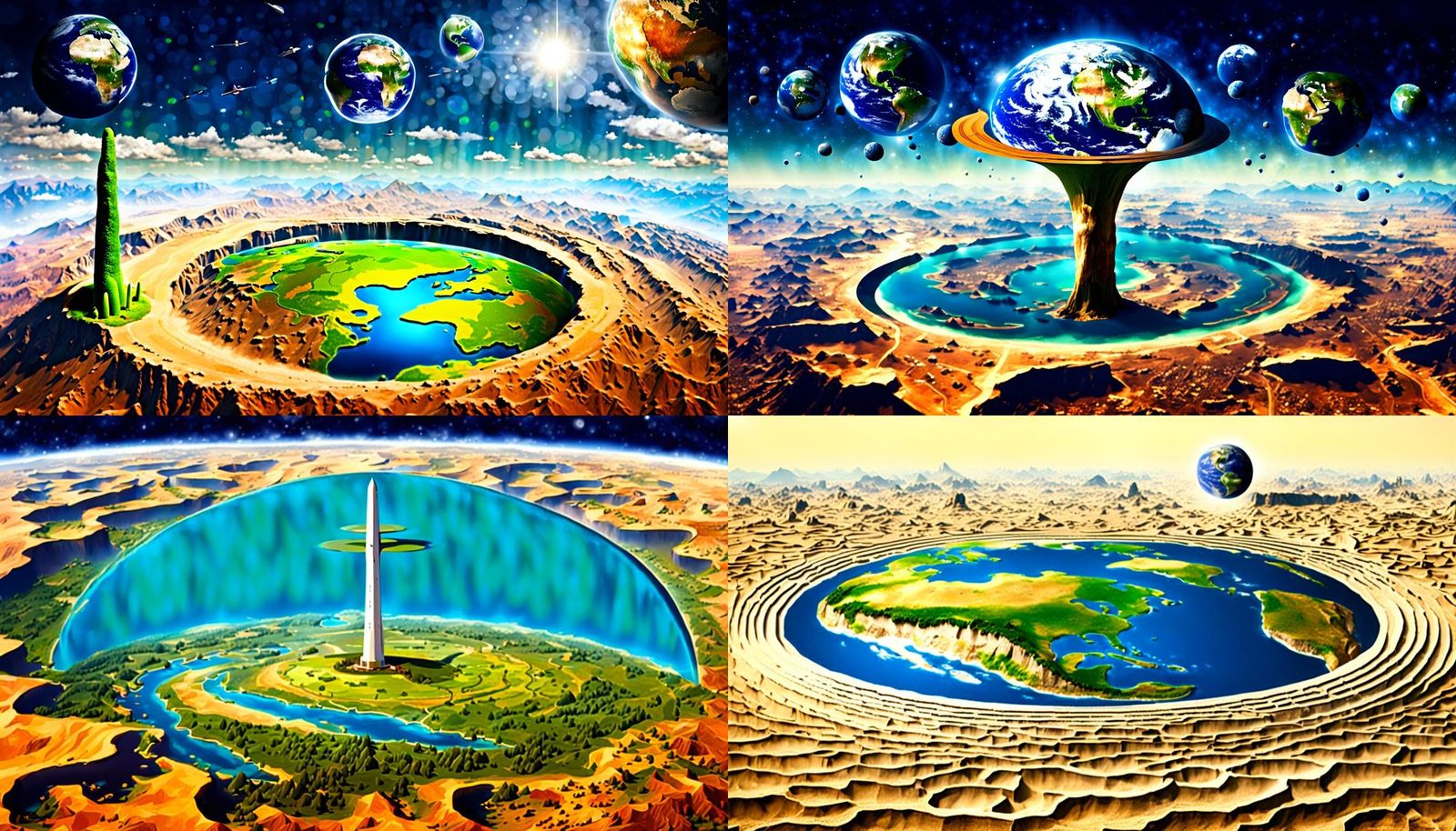 AI Imagines Earth as Phallic Shape