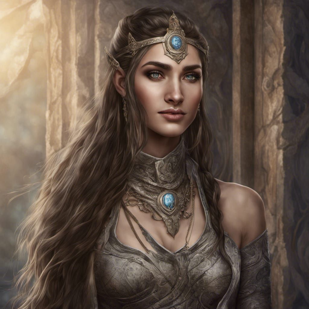 Hyper-Realistic Jasnah Kholin Digital Illustration