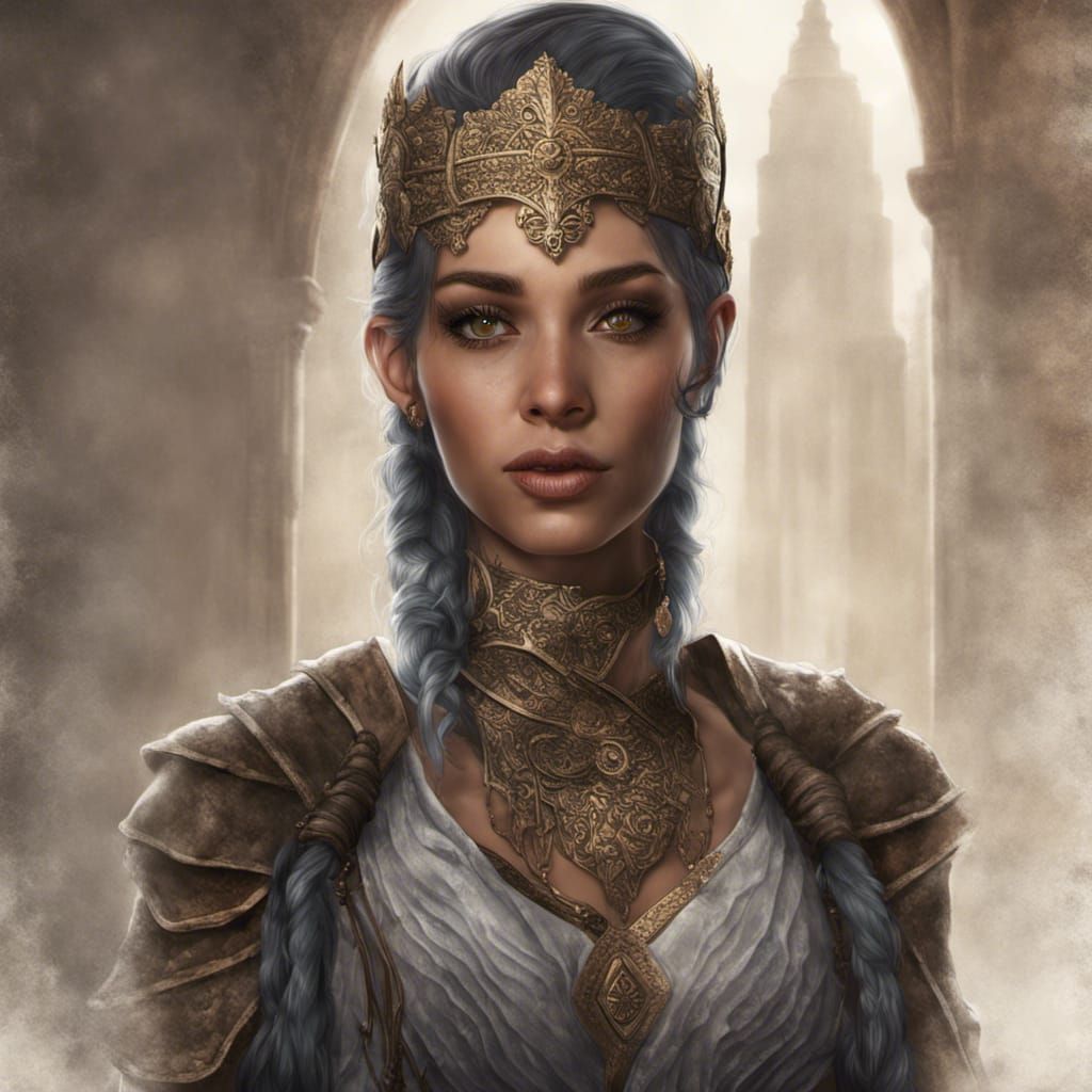 Hyper-Realistic Jasnah Kholin Digital Illustration