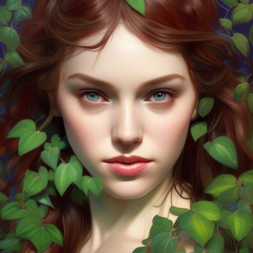 Detailed Portrait of Ivy with Dynamic Lighting