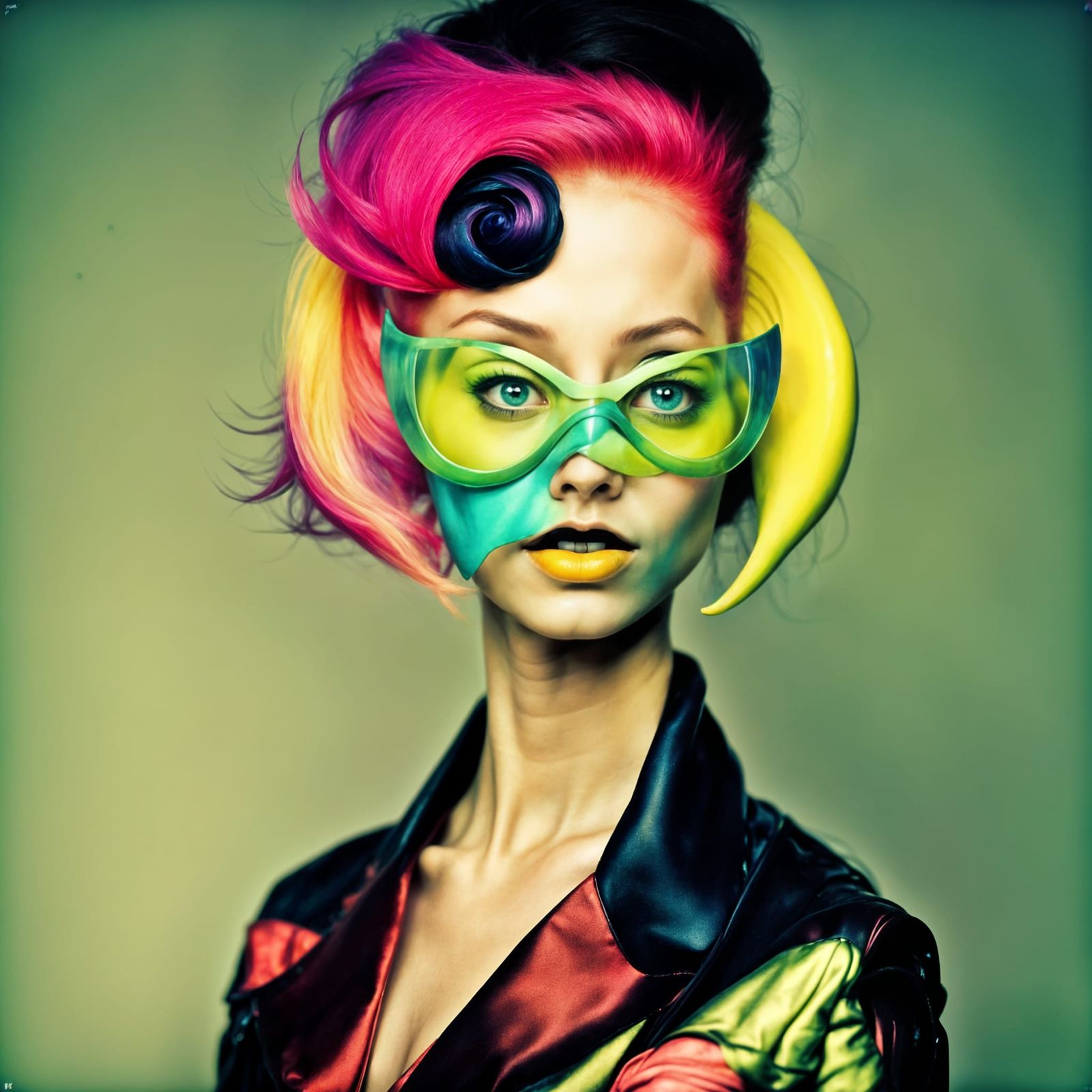 Beautiful Aliens with Complex Skin and Couture Clothes