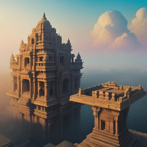 Ancient Indian Floating City Revealed in Mysterious Architec...