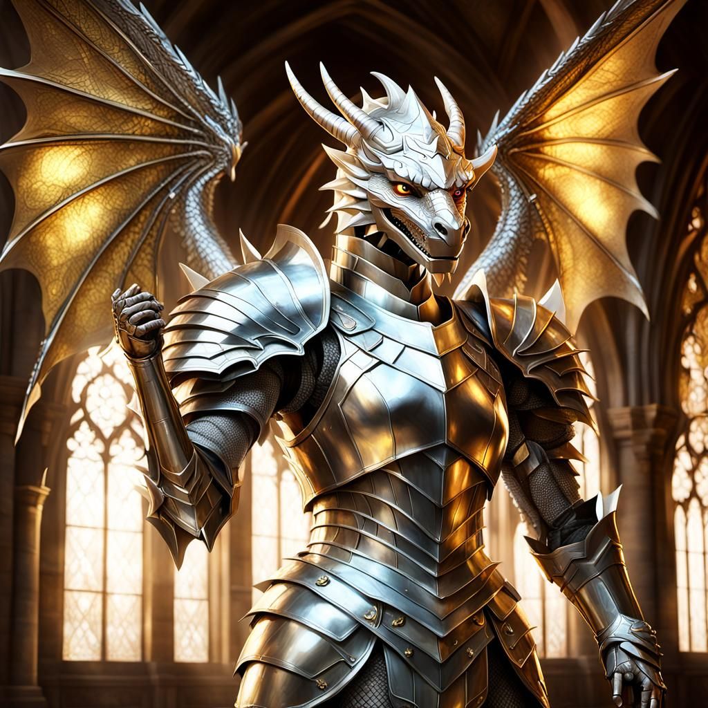 Platinum Dragon Knight in Grand Hall