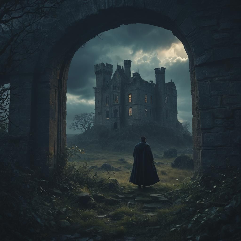Wuthering Heights: Dark Fantasy Matte Painting
