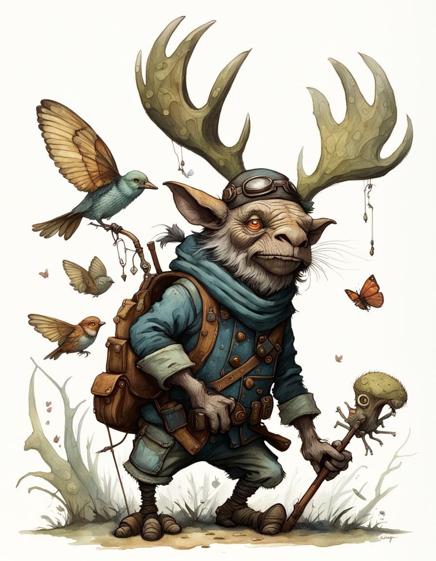 Absurd Whimsical World Inspired by Fantasy Art