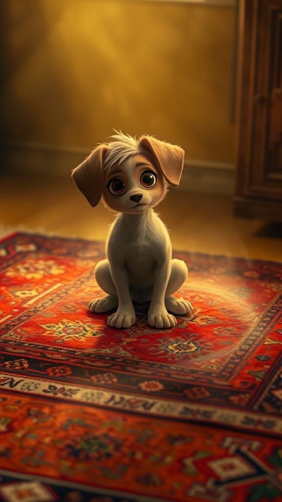 Flying Carpet Ride: A Miyazaki-Inspired Scene