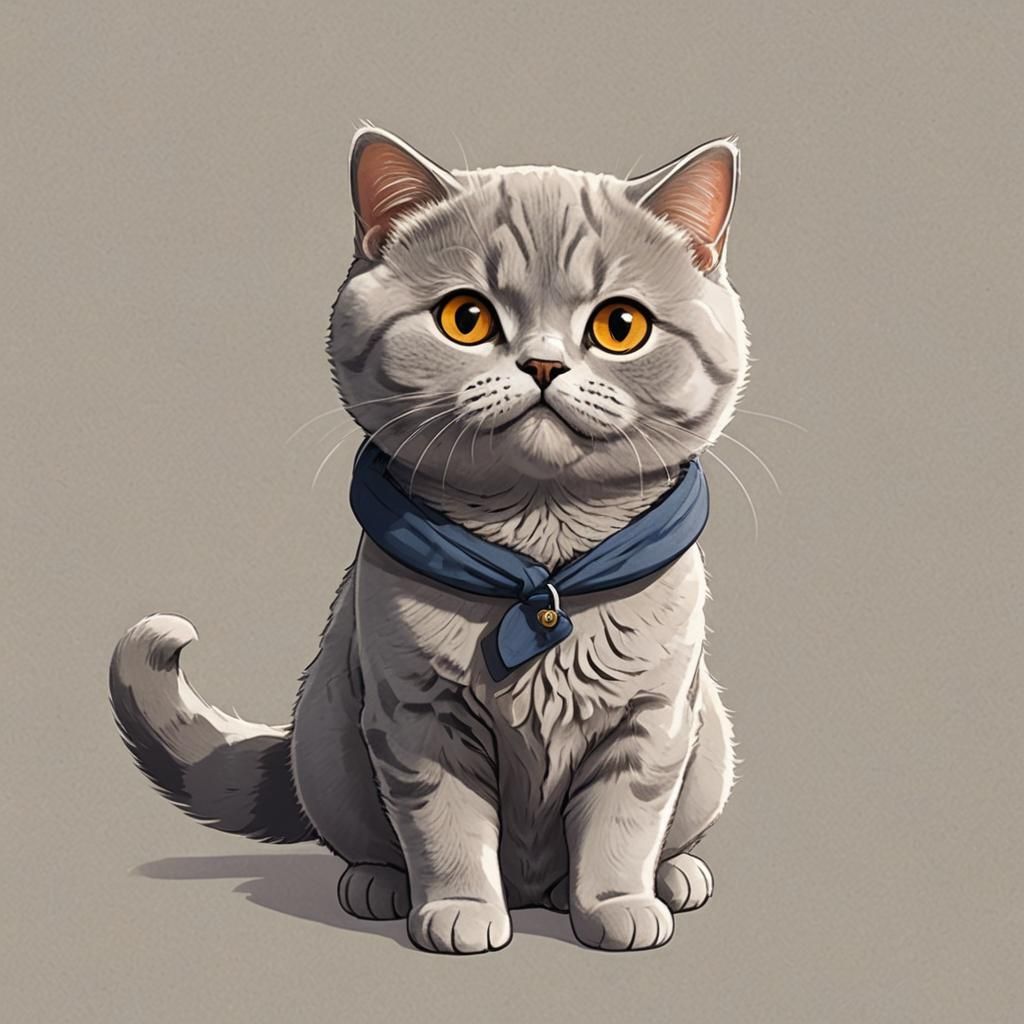 British shorthair cat
