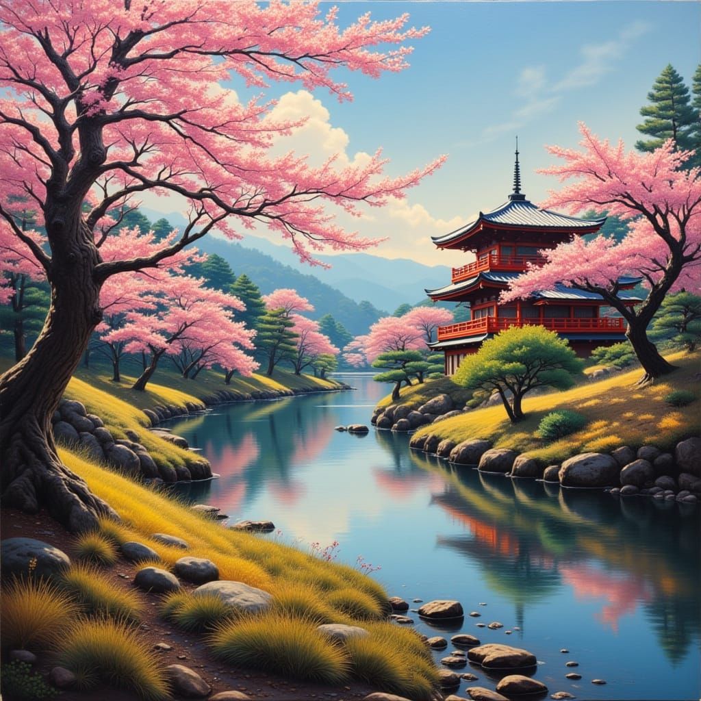 Japanese classical  imagary<lora:Asian Aesthetic:1.0>