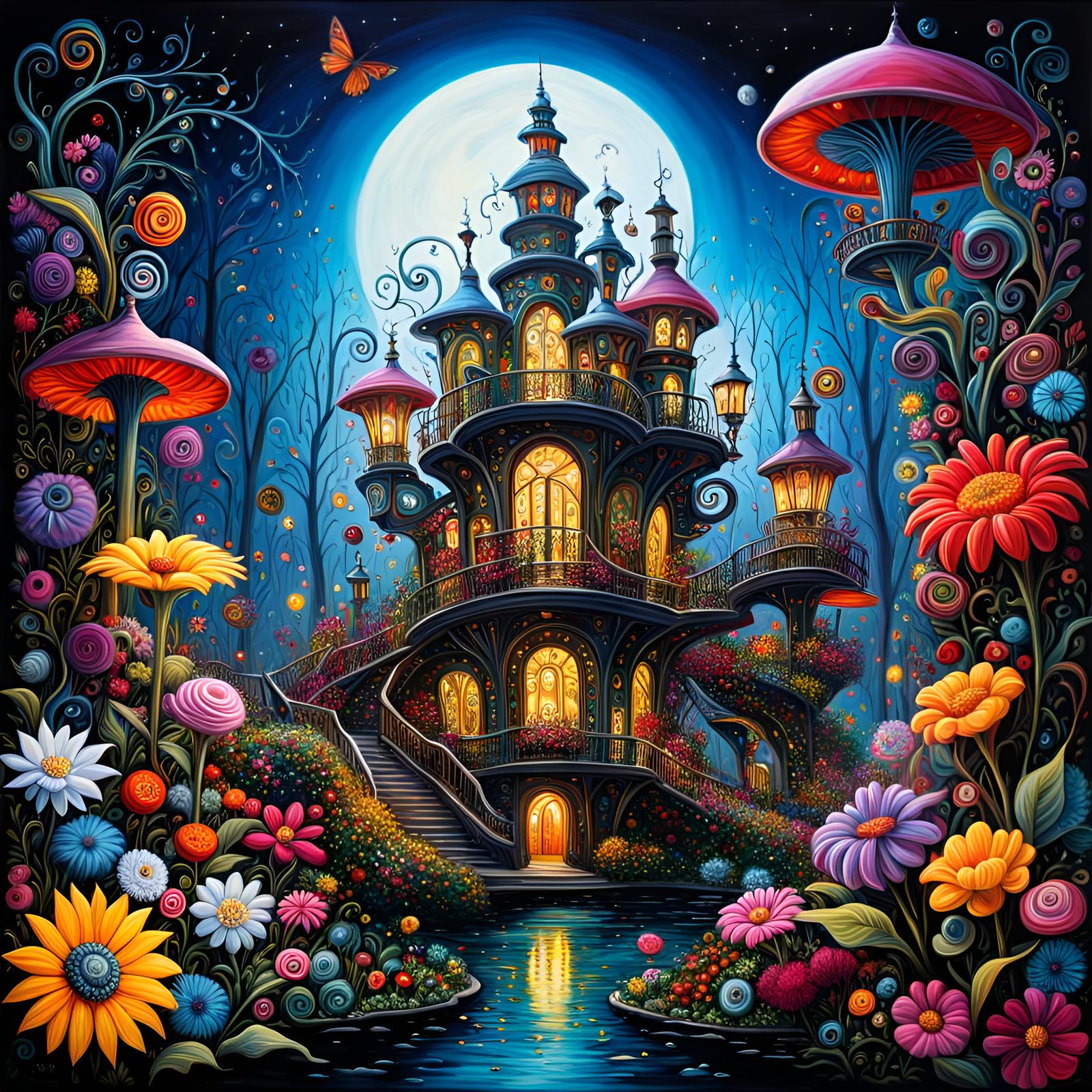 Daily #395 Magic Garden