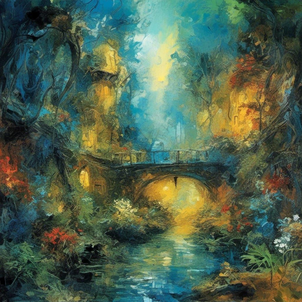 Chaotic Magic Creates a Futuristic Alien Landscape