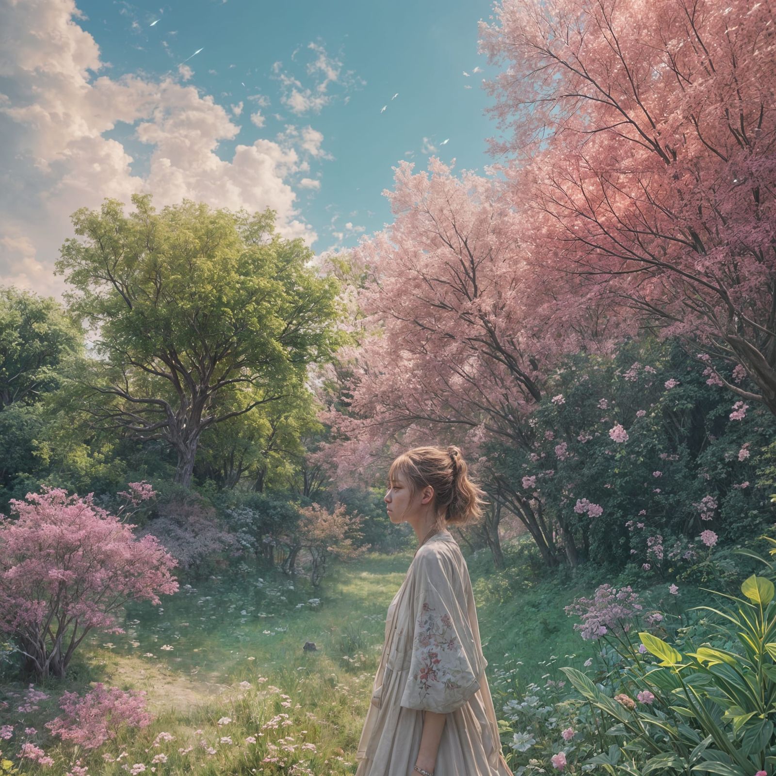 Anime Beauty in the Eye: 3D Art Inspiration