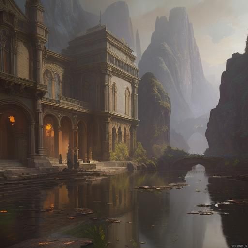 Newly Discovered Oil Painting in Detailed Matte Style
