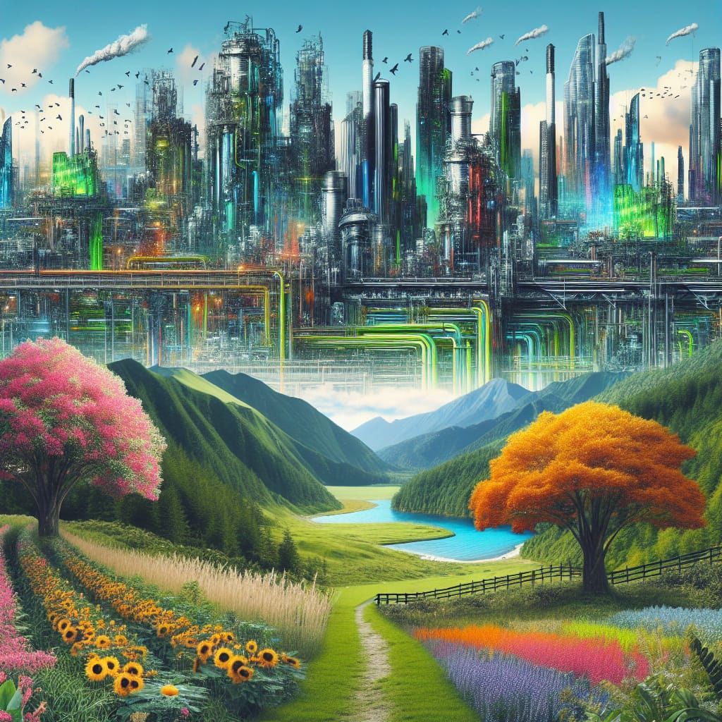 Nature vs Industry: Artificiality Explored