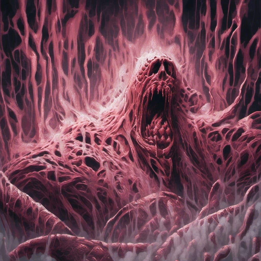 Monstrous Horror Emerges from Slime Pit