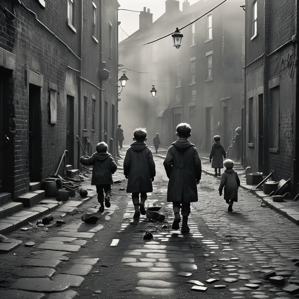 Dublin Slums, 1940: Documentary Photography of Children