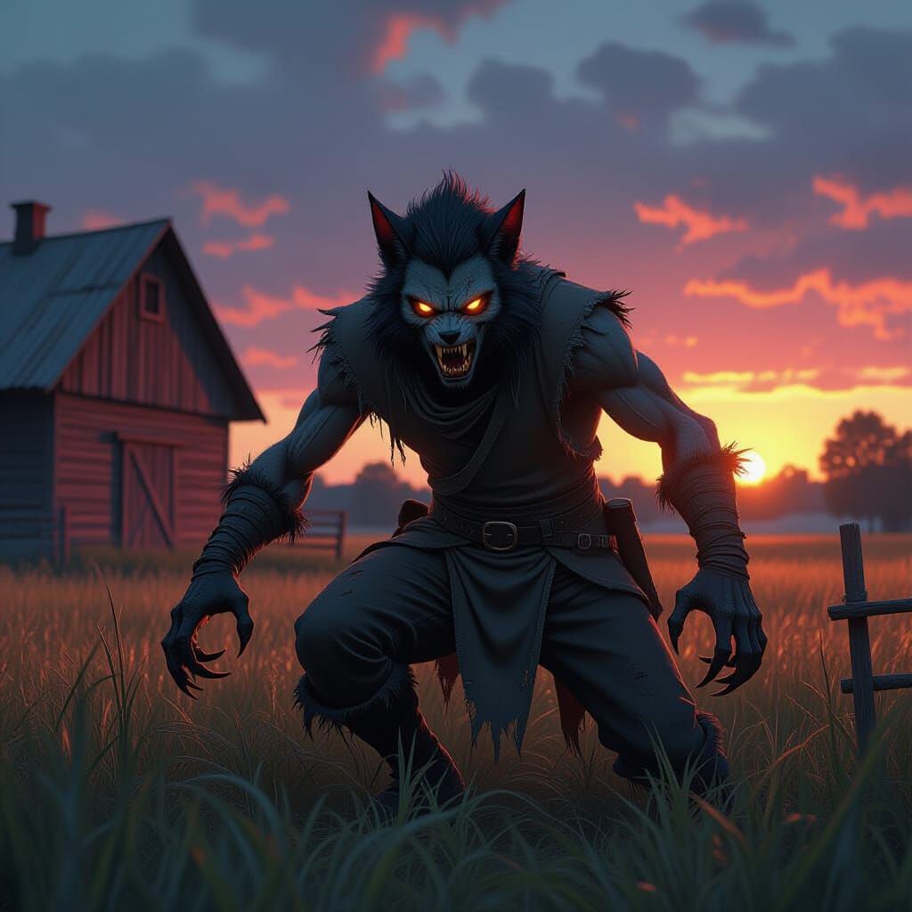 Feral Shapeshifter Raids Farm: Mystical Realism