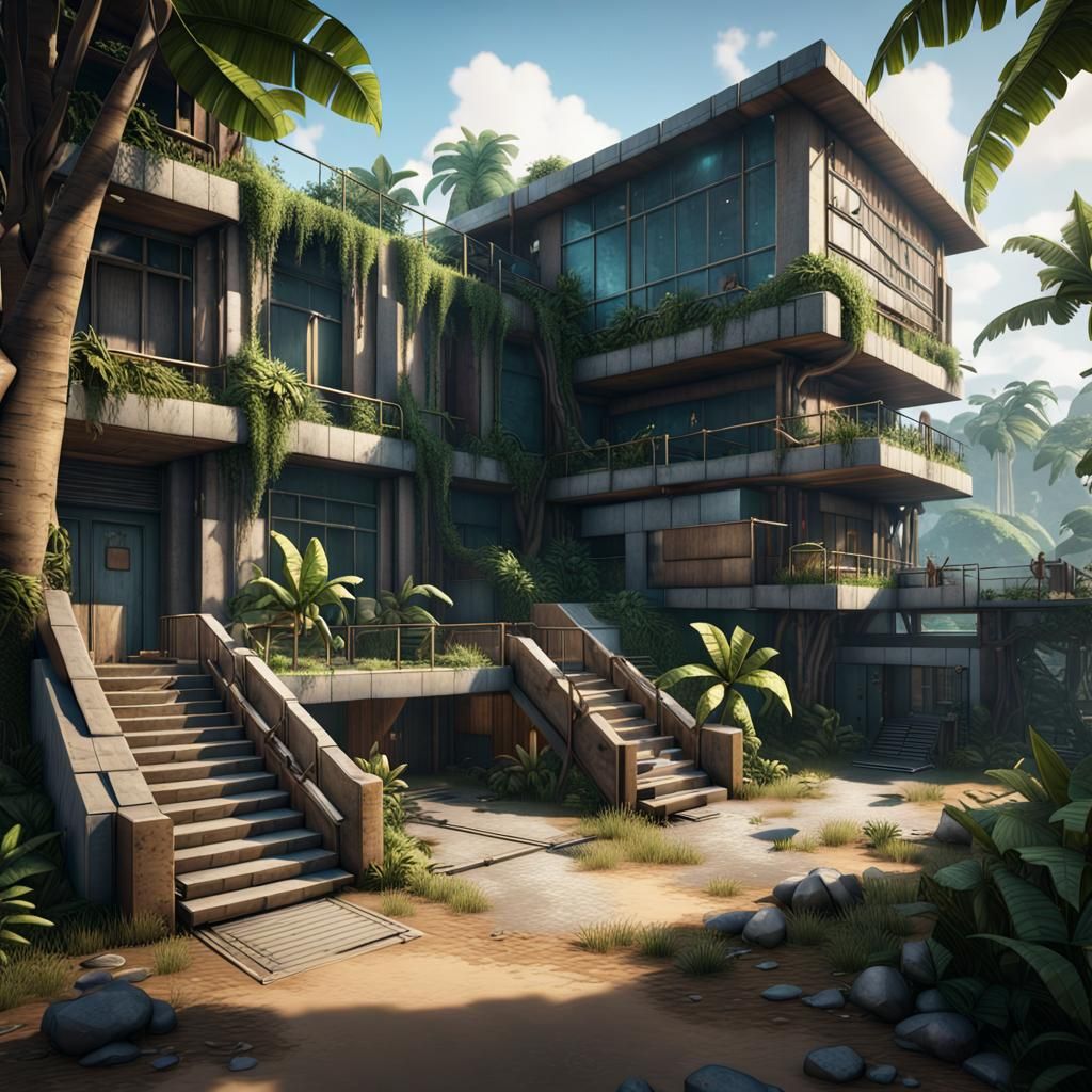 Tropical Village Middle School Transformed into Research Lab