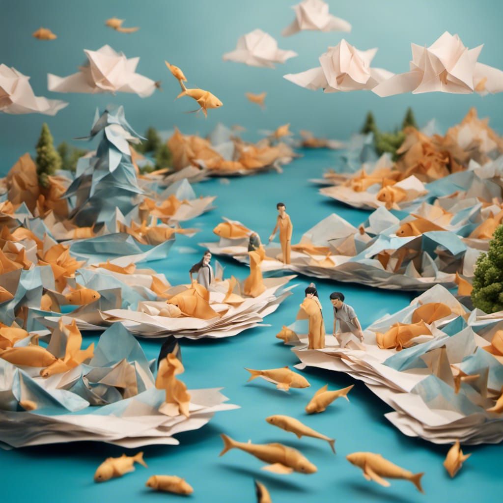 Heavenly Shield Protects Fish in Polluted River