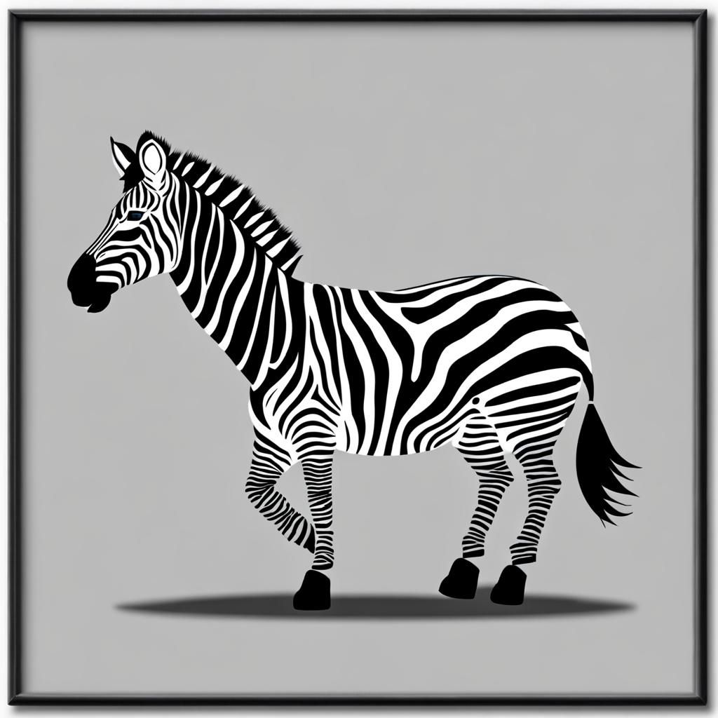 Zebra in Bayern Munich Trikot: An AI Creation