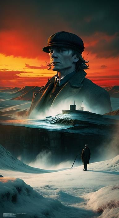 Peaky Blinders Leviathan in Redscale Frozen Wasteland