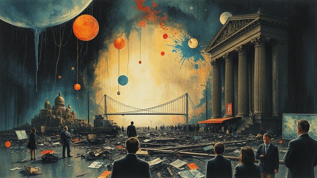 Surreal Search for the Empty Void in a World of Extremes