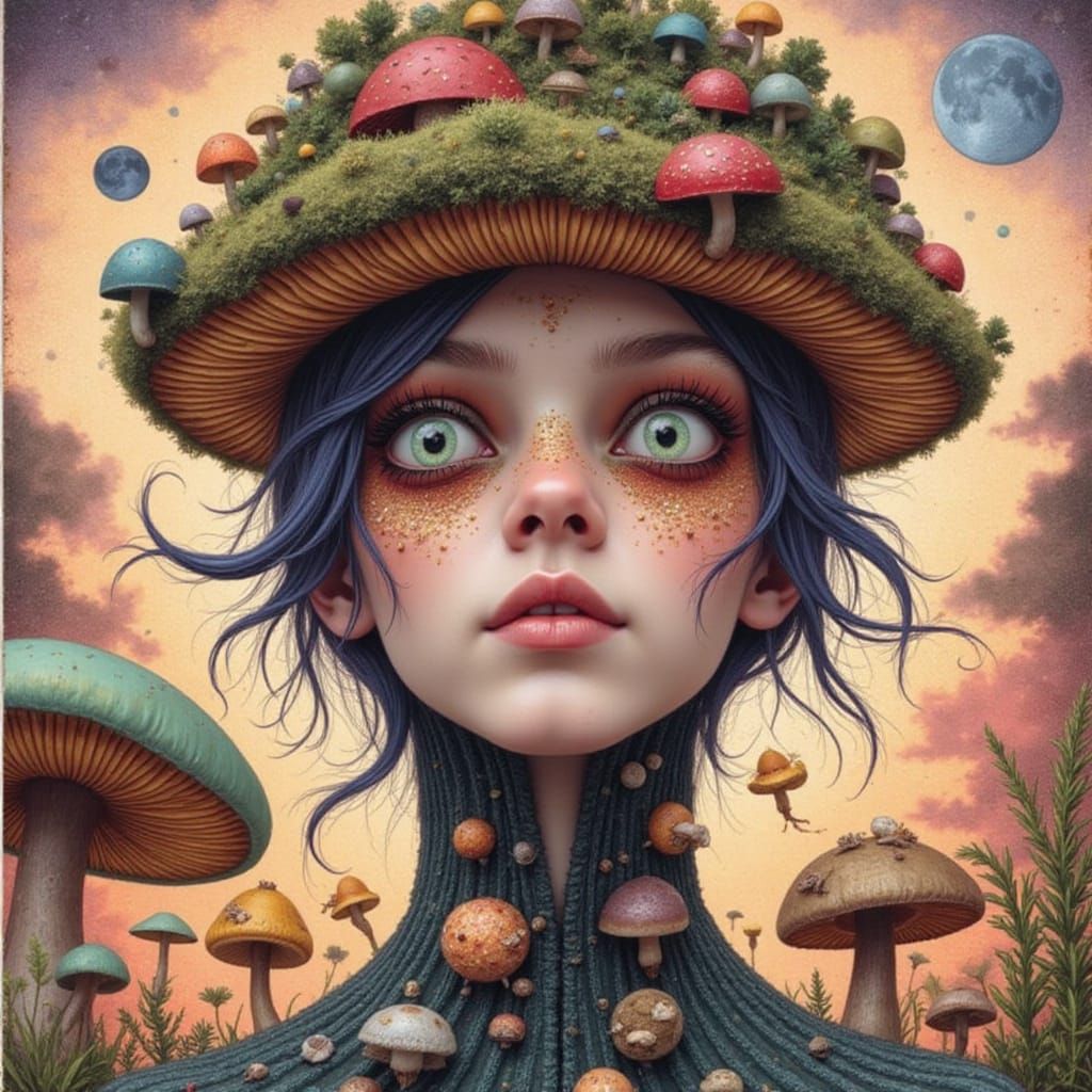 Fungi Girl 17004