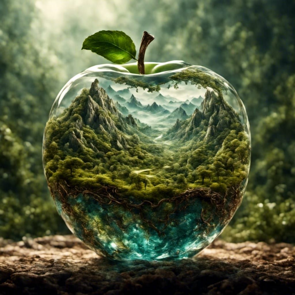 Lord of the Rings Landscape in Apple