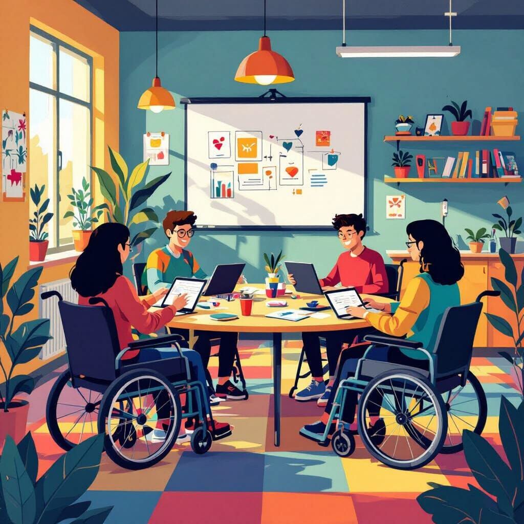 Inclusive Digital Learning: Wheelchair Students in Modern Cl...