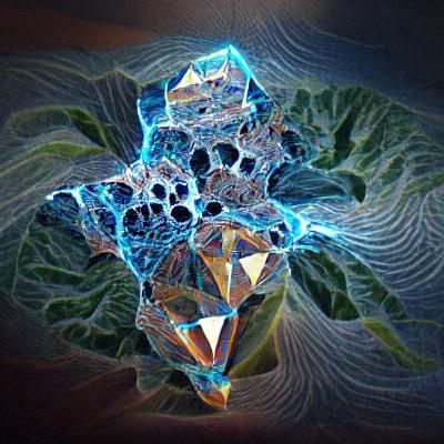 Fractal Diamond Laser Light Show in VRay Octane