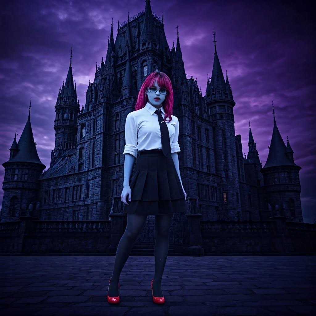 Nastasia the Hypnotist at Castle Black: Live-Action Photogra...