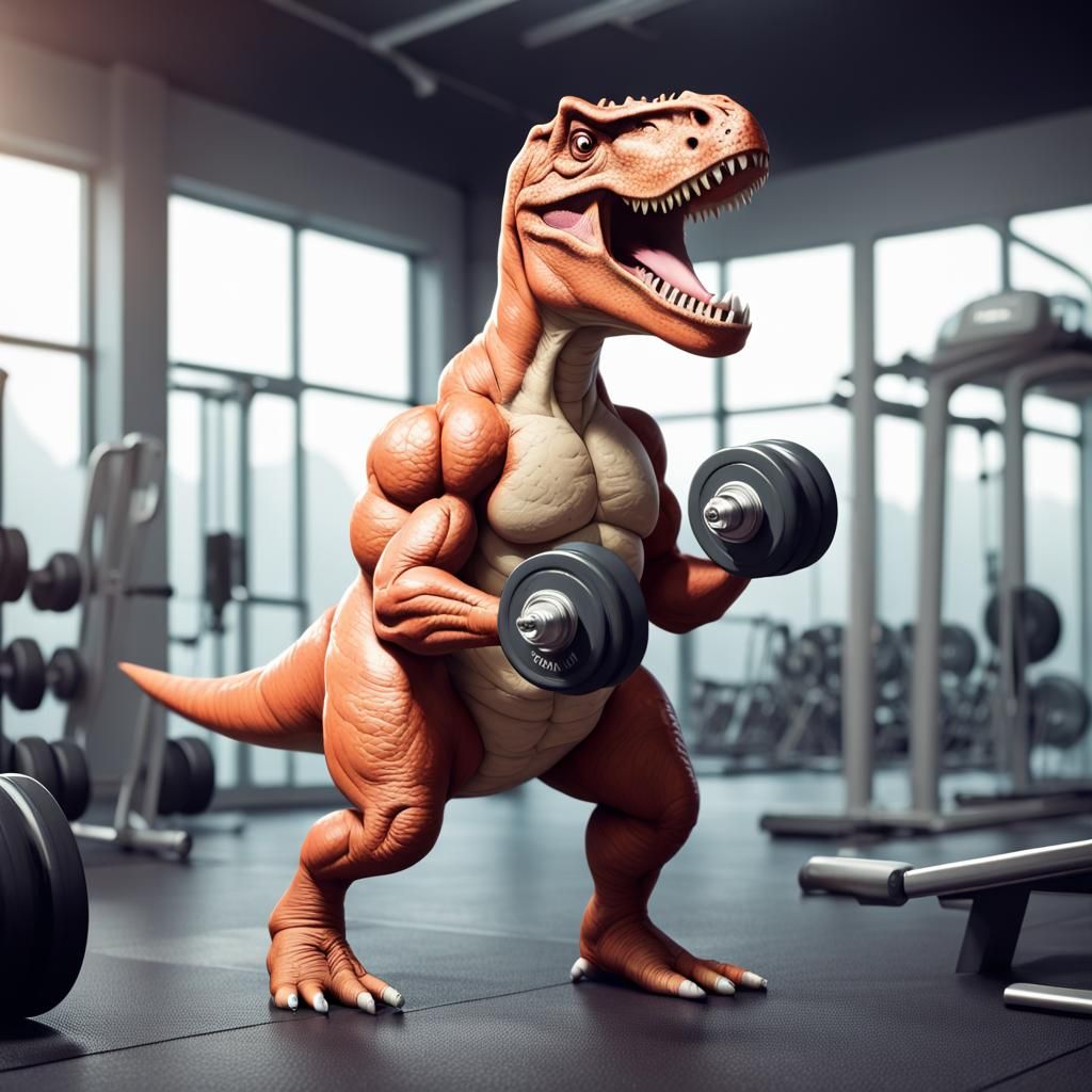 Jacked T- Rex
