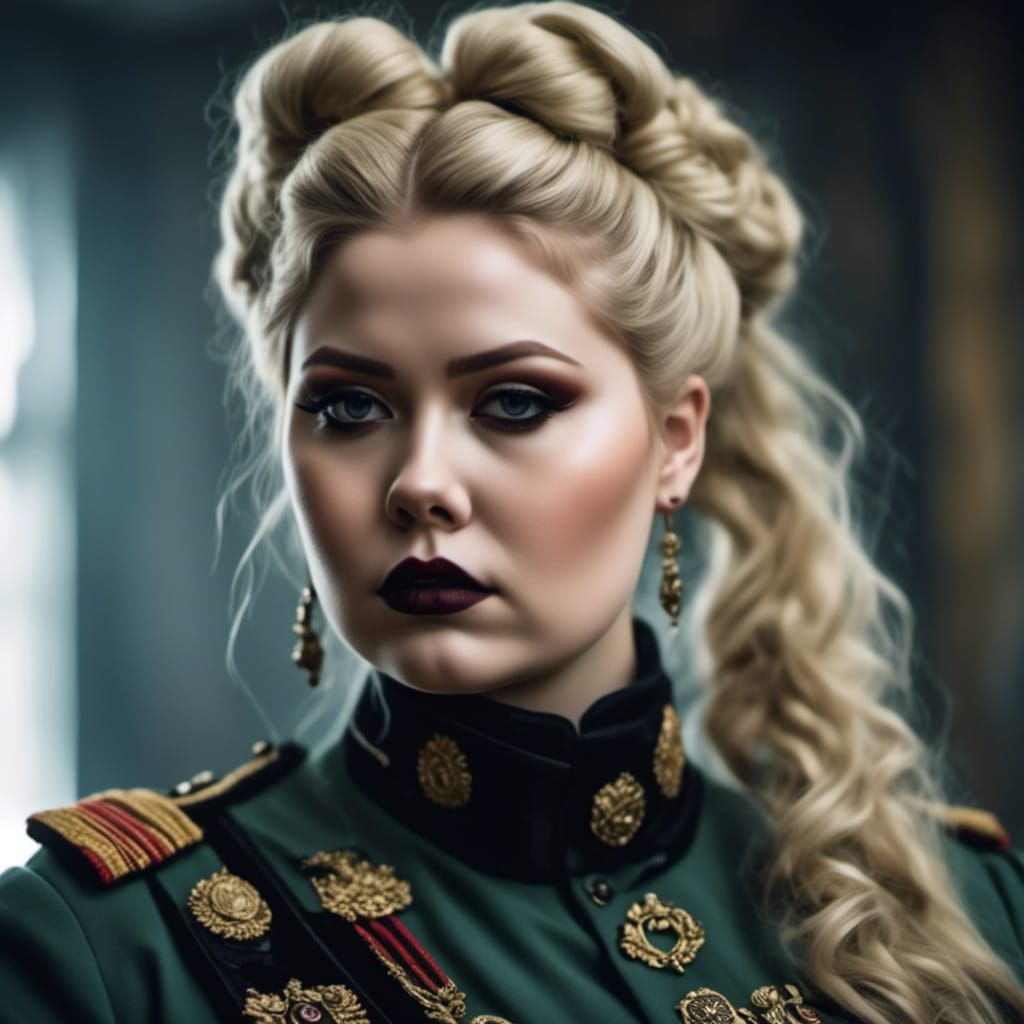 World War II Russian Camp Guard Portrait